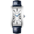 Cartier Tank Américaine Large Steel Automatic Leather Strap Watch - Berry's Jewellers