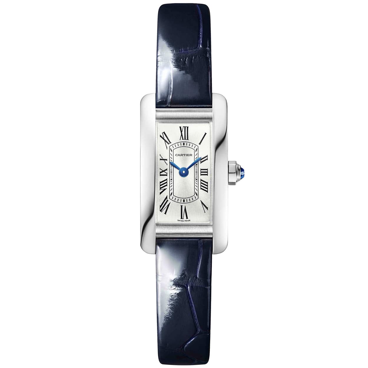 Cartier Tank Américaine Mini Ladies Strap Watch WSTA0081
