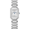 Cartier Tank Française Small Diamond Set Steel Bracelet Watch - Berry's Jewellers