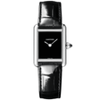 Tank Must Small Matte-Black Dial Ladies Strap Watch