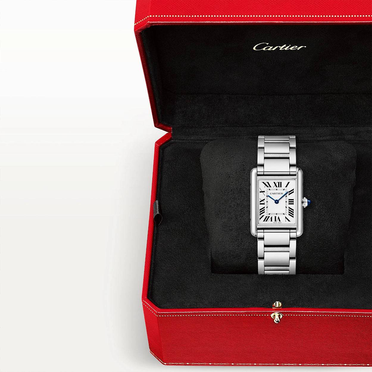 Cartier Tank Must SolarBeat Large Bracelet Watch WSTA0122