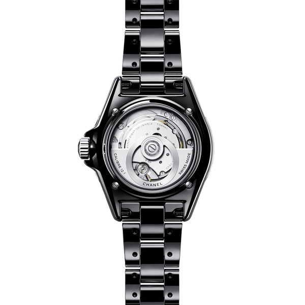 CHANEL J12 38mm Black Ceramic Automatic Bracelet Watch - Berry's Jewellers