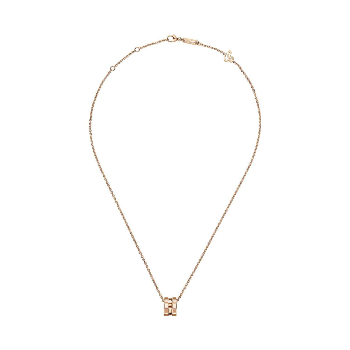 Chopard 18ct Rose Gold Ice Cube Pendant - Berry's Jewellers