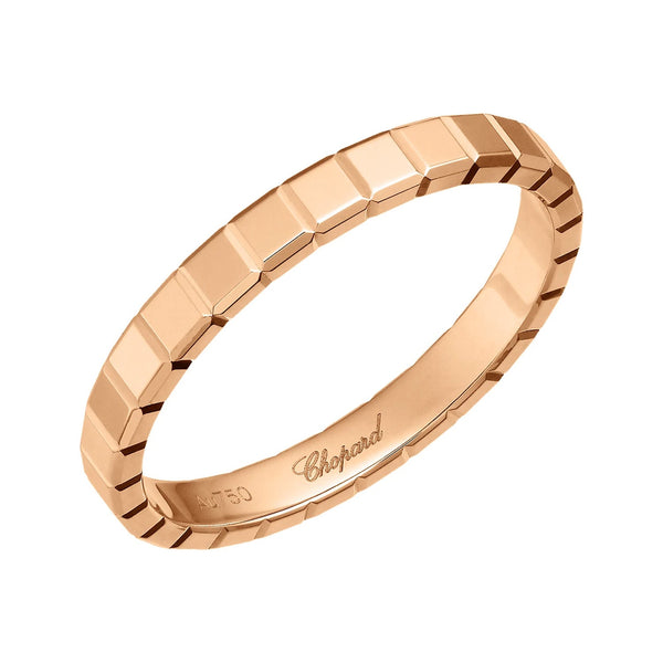 Chopard 18ct Rose Gold Ice Cube Ring - Berry's Jewellers