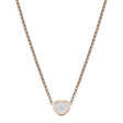 18ct Rose Gold My Happy Hearts Mother Of Pearl Pendant