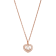 Happy Diamonds Icons 18ct Rose Gold Diamond Heart Pendant