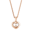 Happy Diamonds Icons 18ct Rose Gold Heart Pendant
