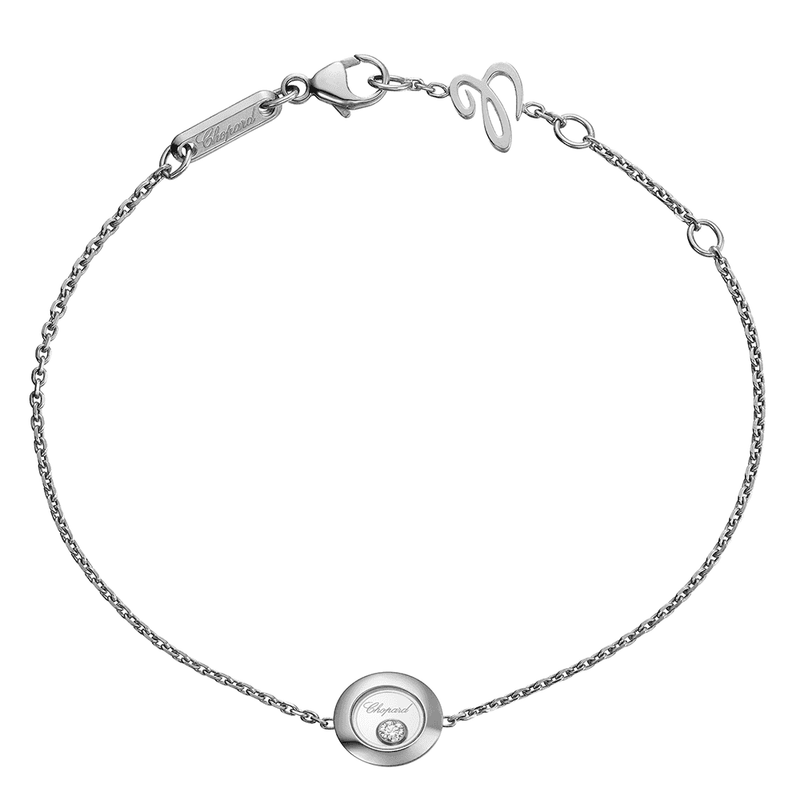Chopard Happy Diamonds Icons 18ct White Gold Round Bracelet - Berry's Jewellers