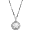 Happy Diamonds Icons 18ct White Gold Round Pendant