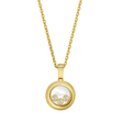 18ct Yellow Gold Happy Diamonds Icons Round Pendant