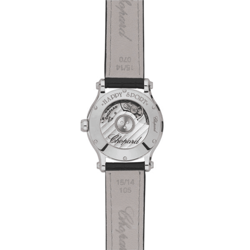 Chopard Happy Sport 30mm Automatic Ladies Strap Watch - Berry's Jewellers
