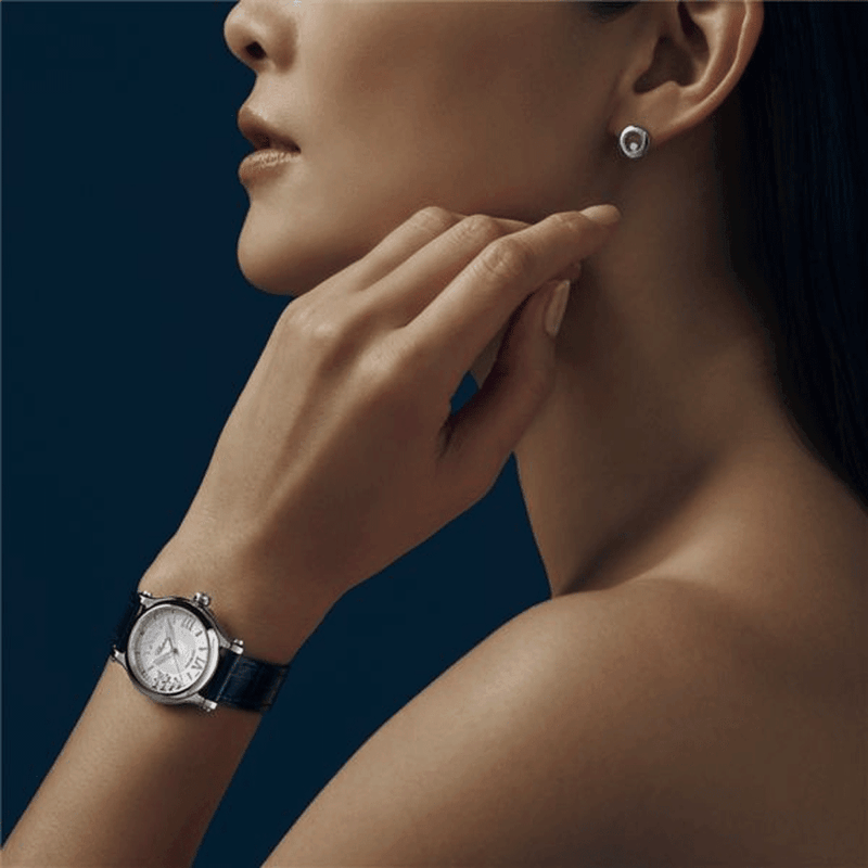 Chopard Happy Sport 30mm Automatic Ladies Strap Watch - Berry's Jewellers
