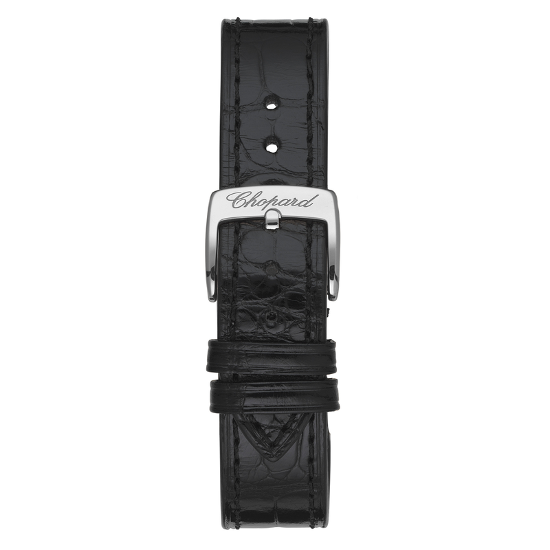 Chopard Happy Sport 30mm Silver Dial Automatic Ladies Strap Watch - Berry's Jewellers