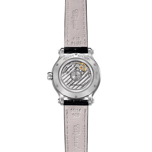 Chopard Happy Sport 33mm Steel Automatic Strap Watch - Berry's Jewellers