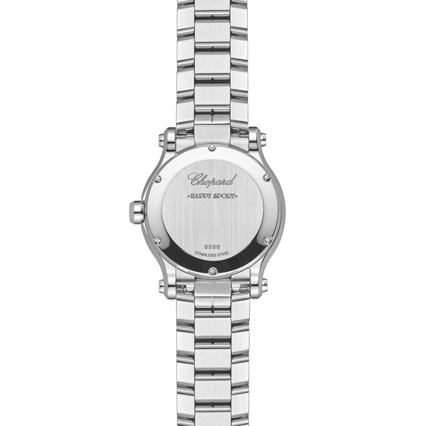 Chopard Happy Sport Steel 30mm Automatic Ladies Bracelet Watch - Berry's Jewellers