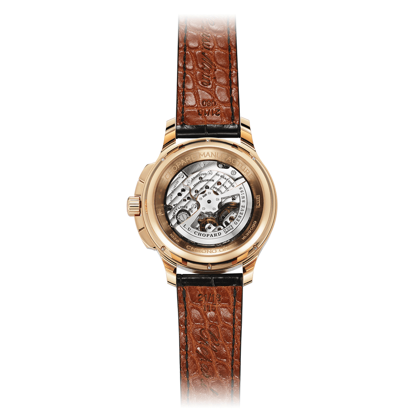 Chopard LUC Chrono One 18ct Rose Gold 44mm Ltd Edition Watch - Berry's Jewellers