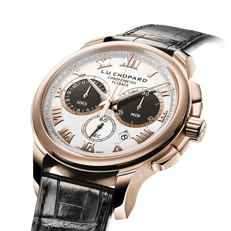 Chopard LUC Chrono One 18ct Rose Gold 44mm Ltd Edition Watch - Berry's Jewellers