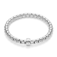 Eka 18ct White Gold Bracelet With Engraved Rondel