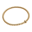 Eka 18ct Yellow Gold Single Diamond Set Bracelet