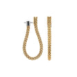 Essentials 18ct Yellow Gold Drop Hoop Earrings