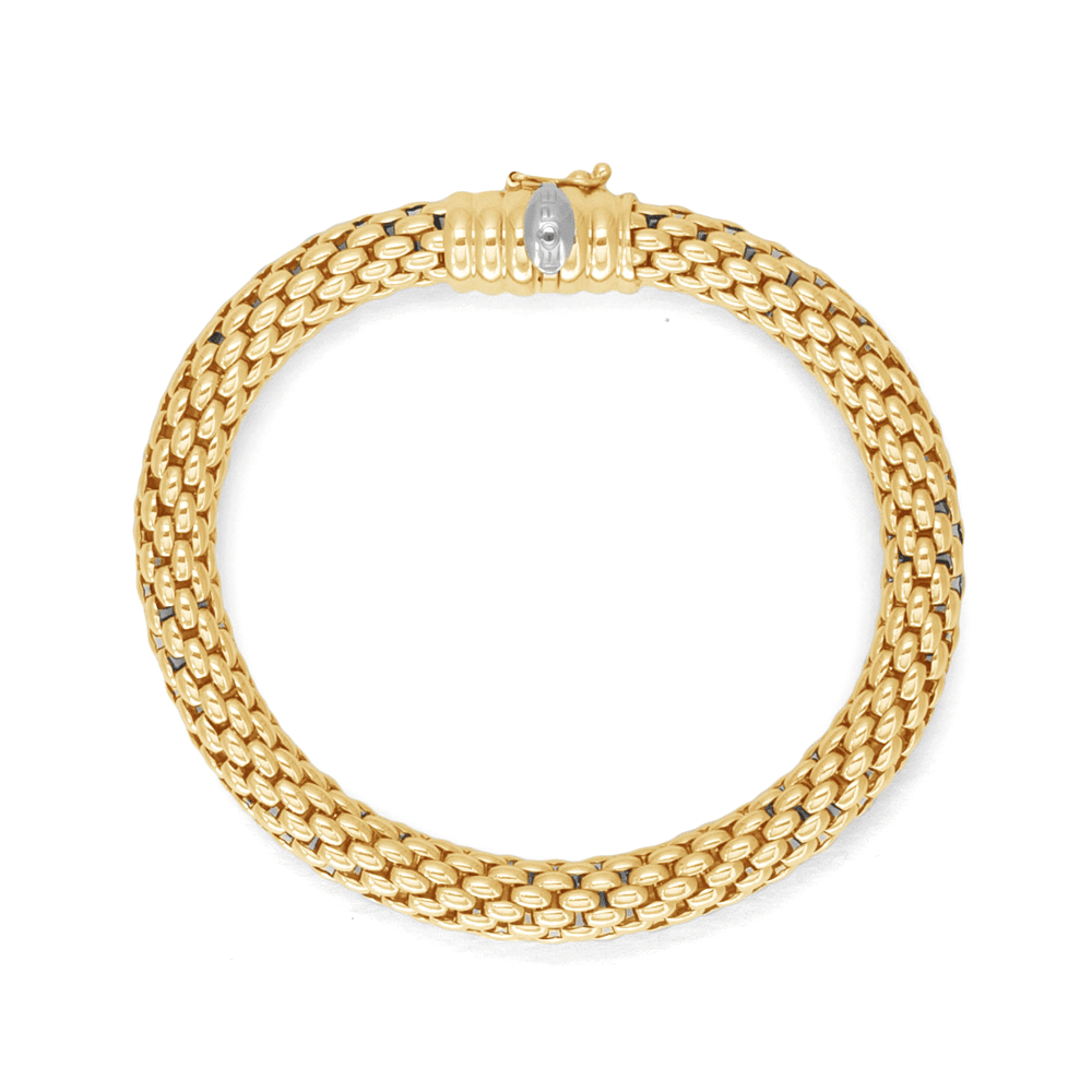 FOPE Love Nest 18ct Yellow Gold Bracelet - Berry's Jewellers