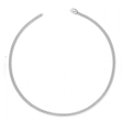 Solo 18ct White Gold Chain Necklace
