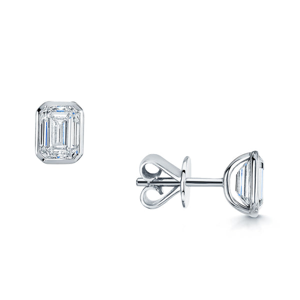 Berry's Platinum GIA Certificated Emerald Cut Diamond 1