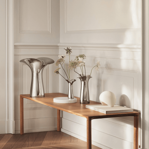 Georg Jensen Bloom Botanica Stainless Steel Vase - Berry's Jewellers