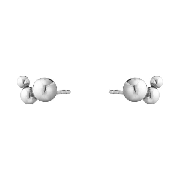 Georg Jensen Moonlight Grapes Ear Silver Studs - Berry's Jewellers