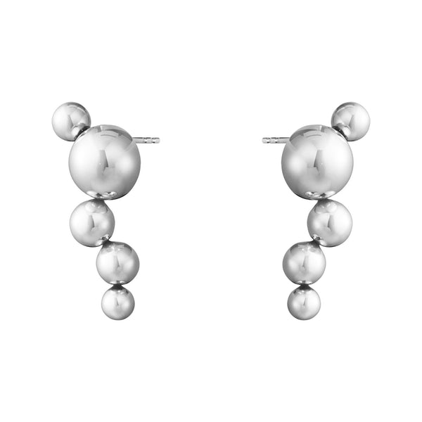 Georg Jensen Moonlight Grapes Silver Earrings - Berry's Jewellers