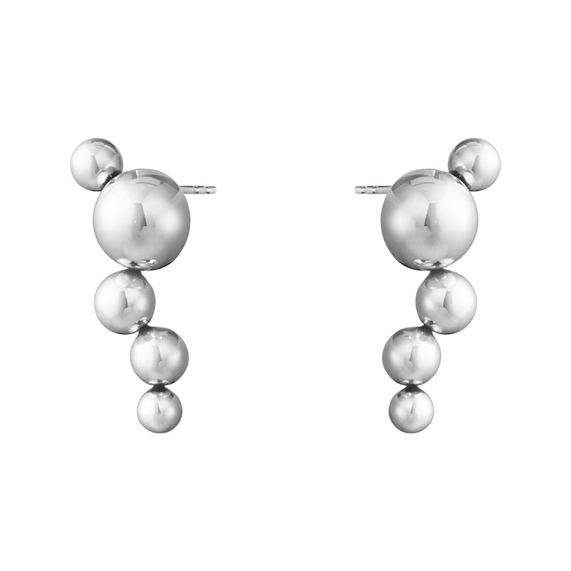 Georg Jensen Moonlight Grapes Silver Earrings - Berry's Jewellers
