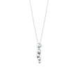 Moonlight Grapes Silver Pendant