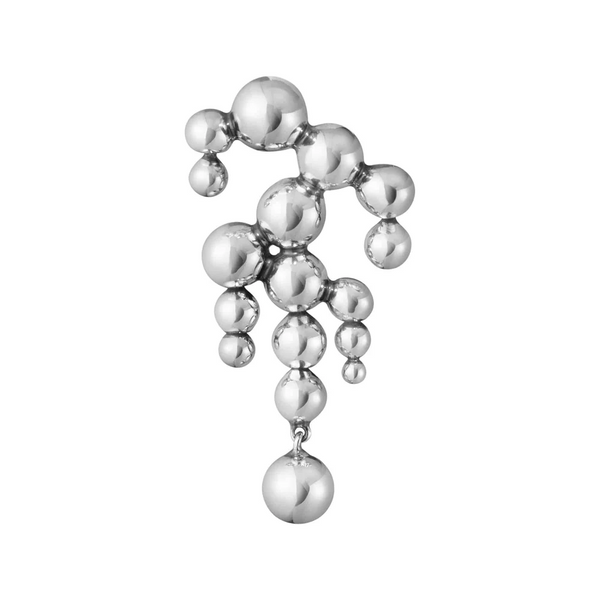 Georg Jensen Moonlight Grapes Silver Single Chandelier Left Earring - Berry's Jewellers
