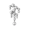 Georg Jensen Moonlight Grapes Silver Single Chandelier Right Earring - Berry's Jewellers