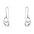 Offspring Sterling Silver Hook Drop Earrings