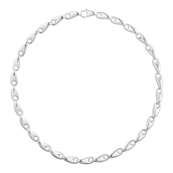 Georg Jensen Reflect Sterling Silver Medium Necklace - Berry's Jewellers