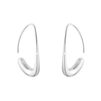 Sterling Silver Offspring Ear Hoop Earrings