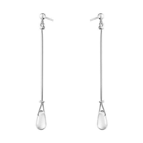 Georg Jensen Vivianna Torun Rock Crystal Drop Earrings - Berry's Jewellers