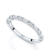 Berry's Platinum Baguette & Brilliant Cut Diamond Eternity Ring - Berry's Jewellers