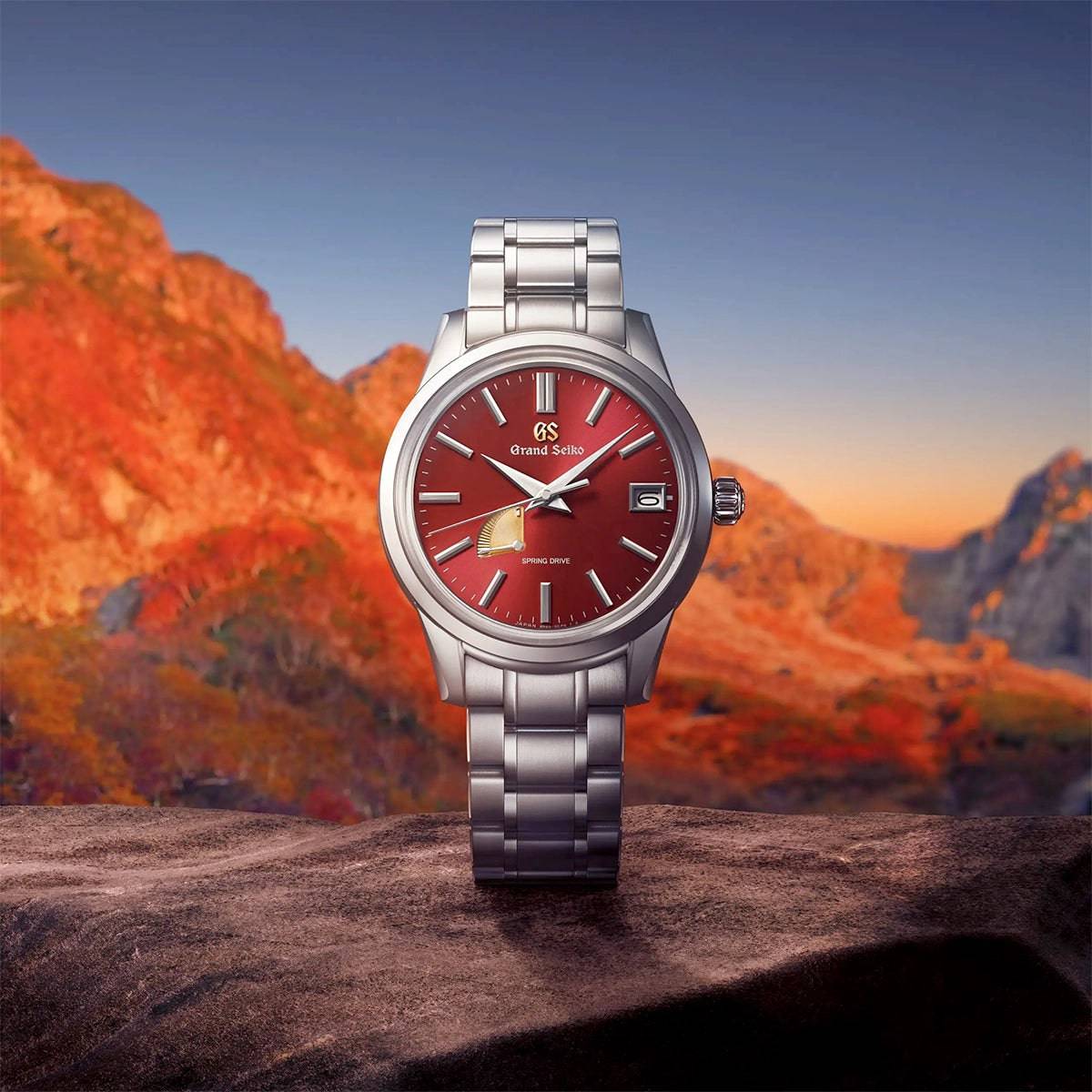 Grand Seiko Elegance 'Morning Glow of Hotaka Peaks' 40mm Limited Edition Watch - Berry's Jewellers