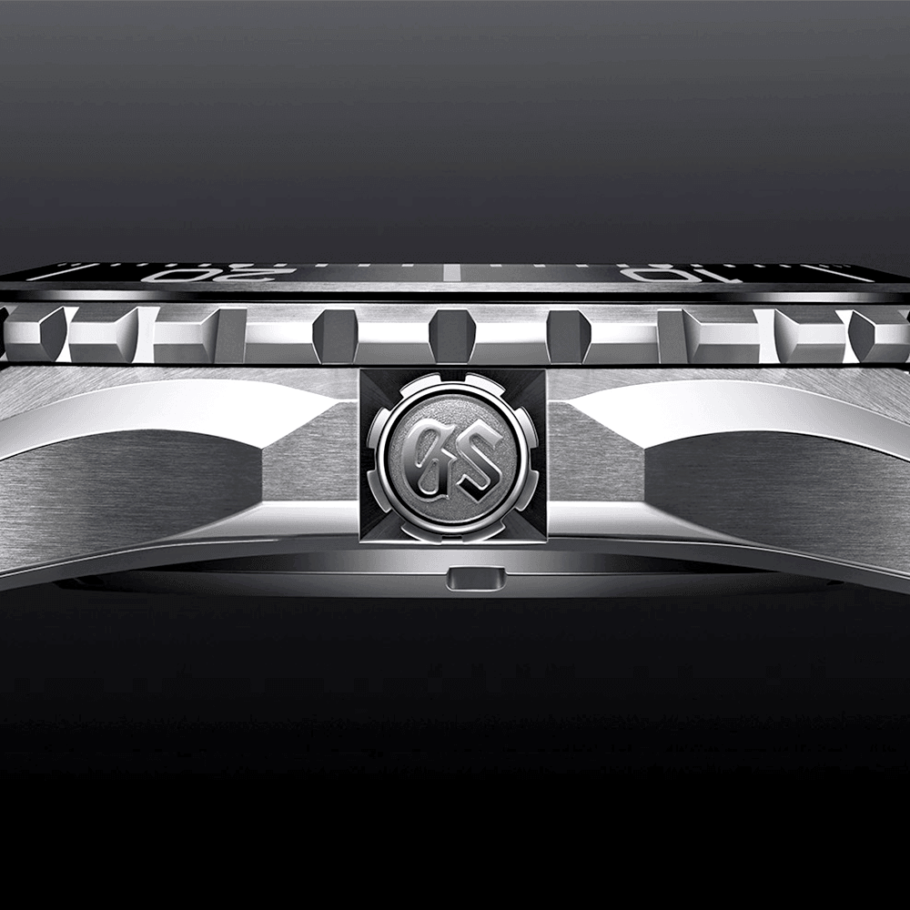 Grand Seiko Evolution 9 43.8mm Black Dial Men's Titanium Spring-Drive Watch - Berry's Jewellers