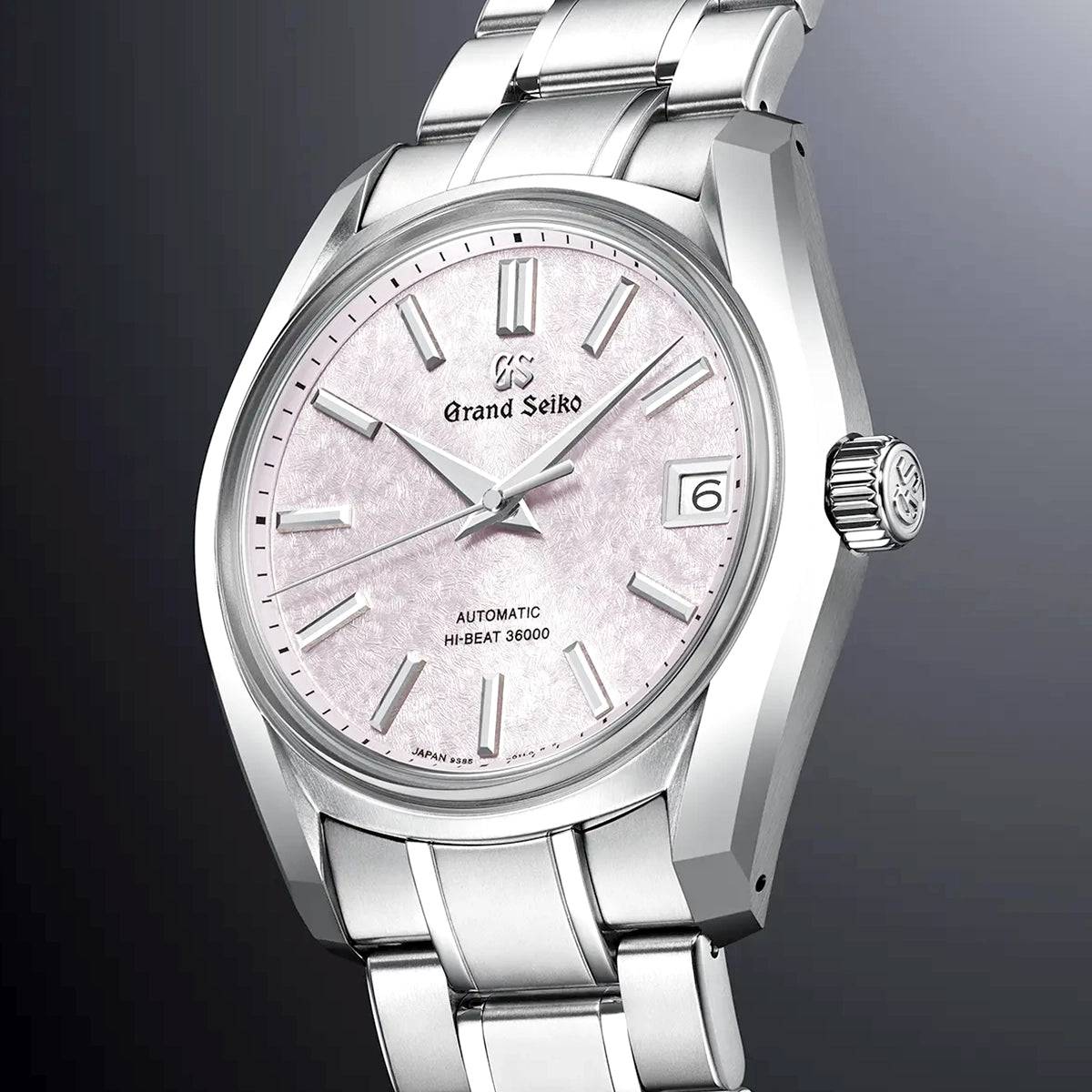 Grand Seiko 'Sakura-Kakushi' Pink Dial Watch SBGH341G