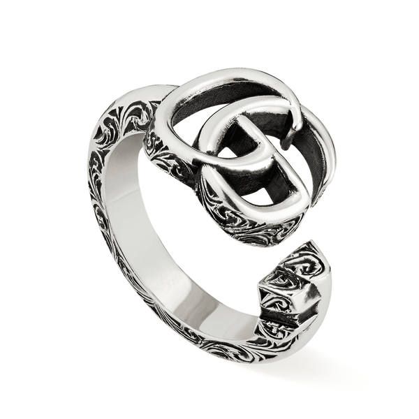 gucci-gg-marmont-aged-sterling