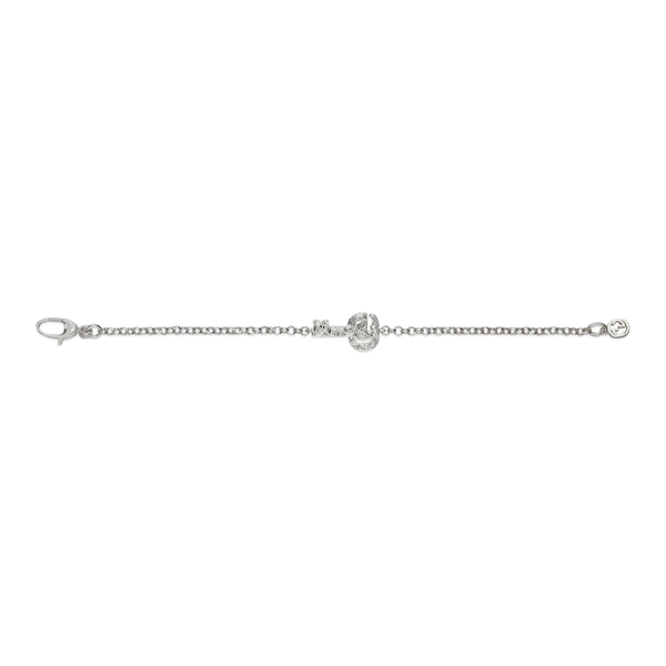 Gucci GG Marmont Sterling Silver Polished Key Bracelet - Berry's Jewellers
