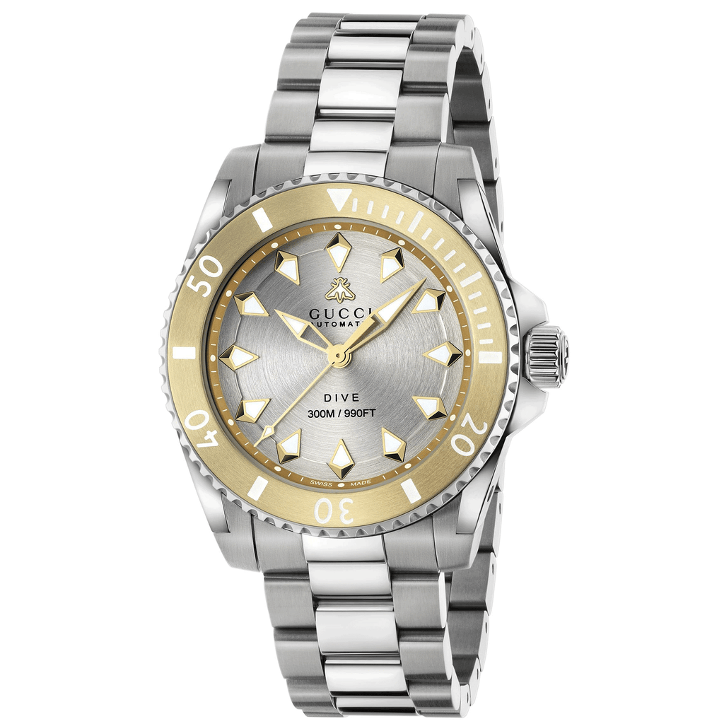 RAYMA腕輪　GUCCI、SEIKO腕時計 シルバー ゴールド gucci-gucci-dive-40mm-