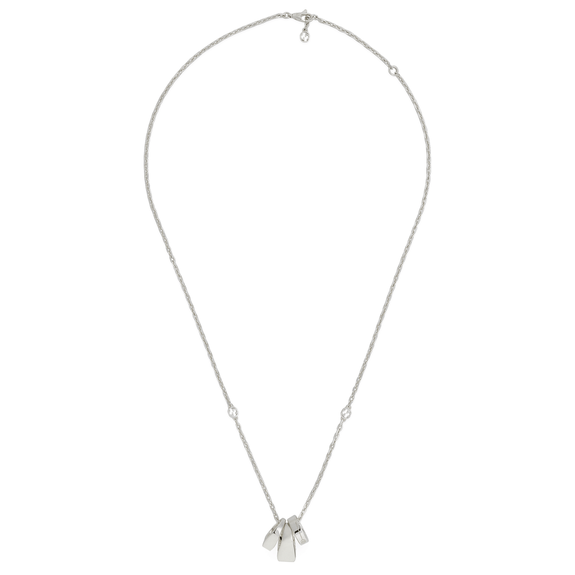JULIUS 879ACU3 Silver / Tag Necklace CHAIN NECKLACE SILVER – TOGA