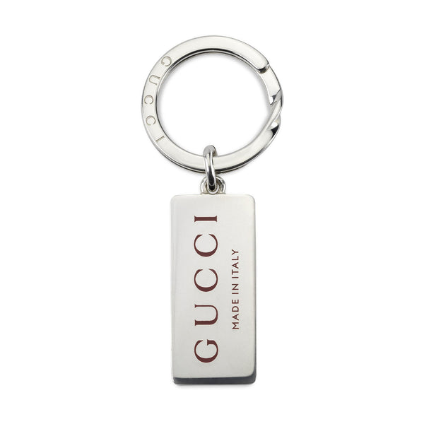 Gucci Gucci Trademark Sterling Silver Keyring - Berry's Jewellers
