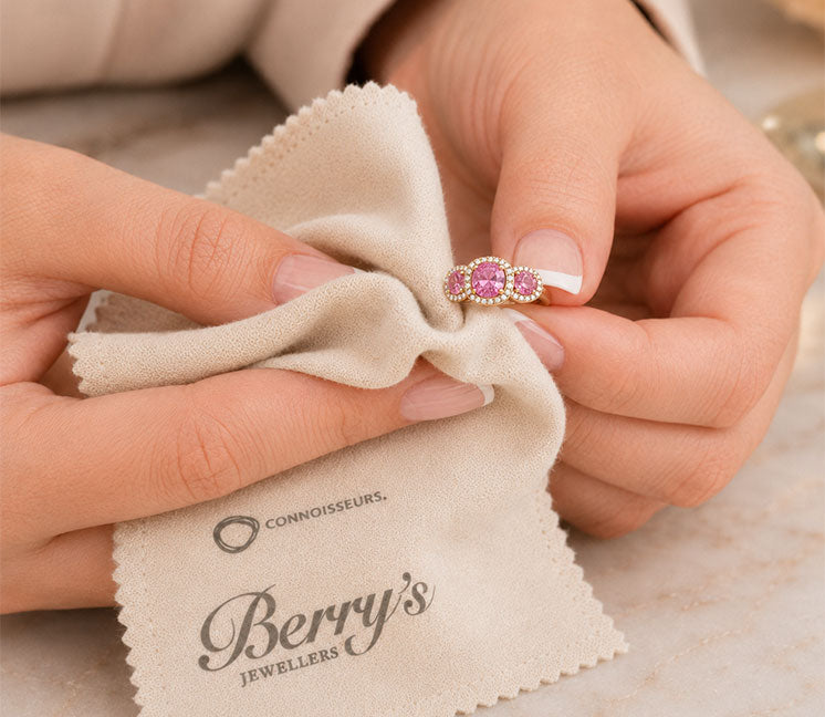 Fine jewellery being professionally cared for at Berry's Jewellers