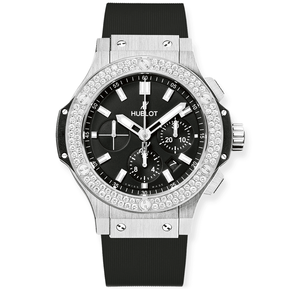 Hublot Big Bang Steel Diamonds Men's Watch
