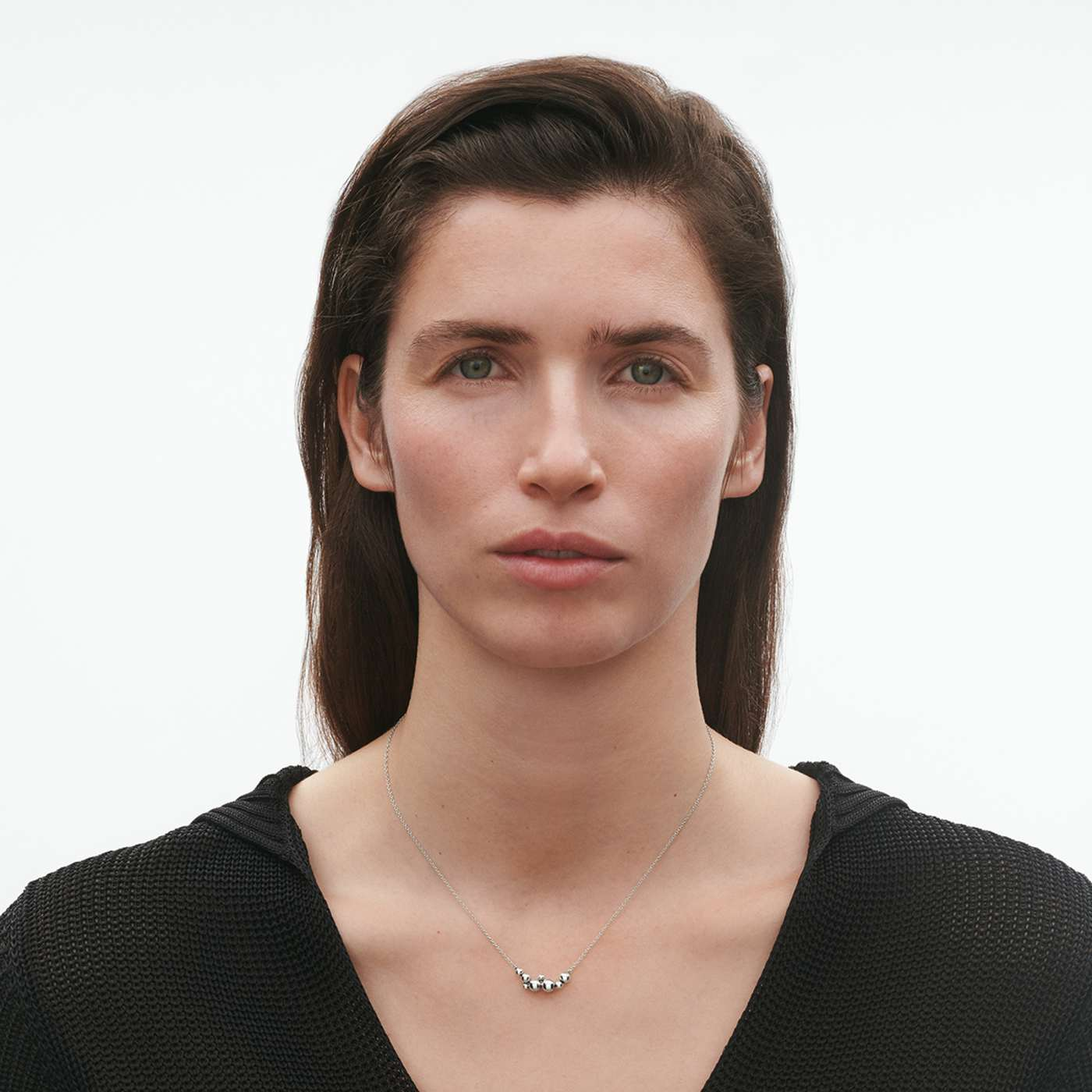 Moonlight Grapes Chain Sterling Silver Pendant